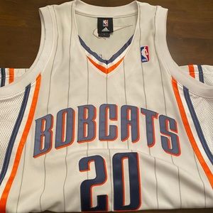 Charlotte Bobcat official signed jersey